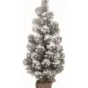Snowy Pine Burlap Sack Base Tree, 24 In.-Kirkland's Home Outlet