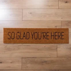 So Glad You'Re Here Coir Doormat-Kirkland's Home Shop