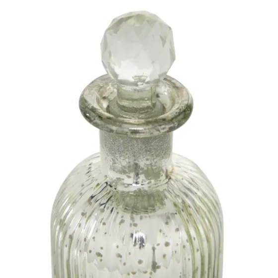 Soda Lime Glass Bottle Vases, Set Of 3-Kirkland's Home Shop