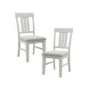 Sofia White High Back Dining Chairs, Set Of 2-Kirkland's Home Cheap