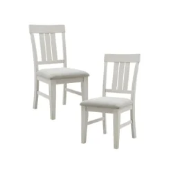 Sofia White High Back Dining Chairs, Set Of 2-Kirkland's Home Cheap