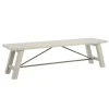 Sofia Wooden Dining Bench With Metal Bars-Kirkland's Home New