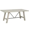 Sofia Wooden Dining Table With Metal Bars-Kirkland's Home Outlet