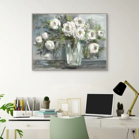 Soft Blooms Still Life Framed Wall Art-Kirkland's Home Discount