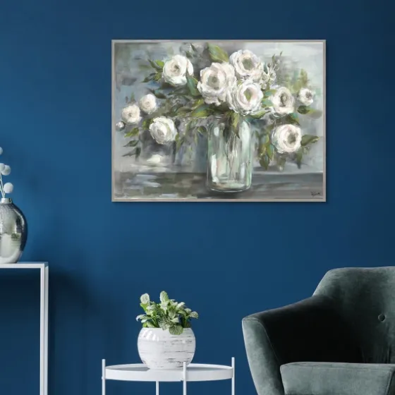 Soft Blooms Still Life Framed Wall Art-Kirkland's Home Discount