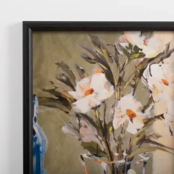 Soft Floral Vase Framed Art Print-Kirkland's Home Shop
