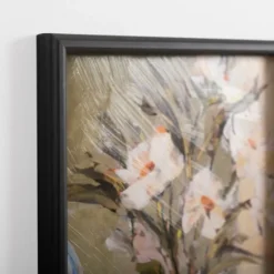 Soft Floral Vase Framed Art Print-Kirkland's Home Shop
