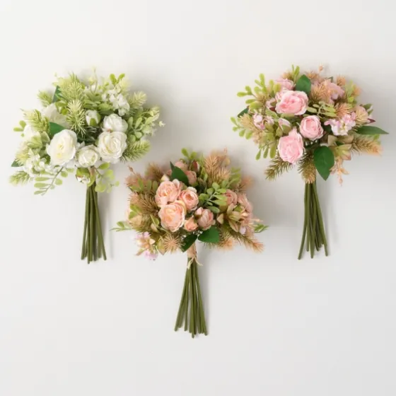 Soft Mini Rose Bouquets, Set Of 3-Kirkland's Home Flash Sale