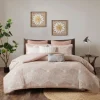 Soft Pink Tufted King 3-Pc. Comforter Set-Kirkland's Home Online