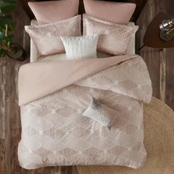 Soft Pink Tufted King 3-Pc. Comforter Set-Kirkland's Home Online