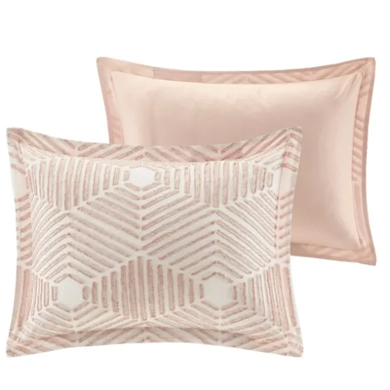 Soft Pink Tufted King 3-Pc. Comforter Set-Kirkland's Home Online