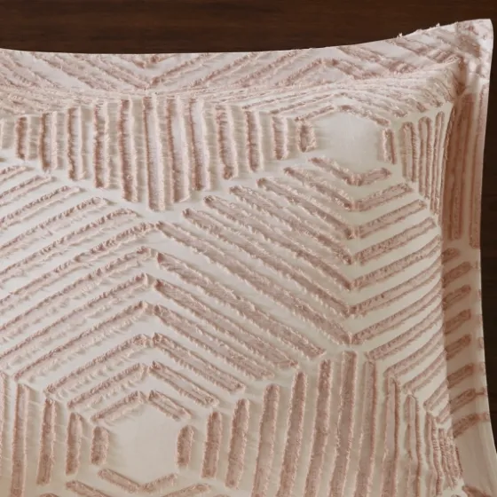 Soft Pink Tufted King 3-Pc. Comforter Set-Kirkland's Home Online