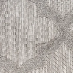 Soft Silver Trellis Outdoor Area Rug, 4X6-Kirkland's Home Hot