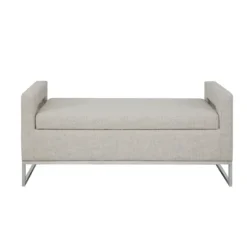 Soft Storage Bench With Open Sides-Kirkland's Home Fashion