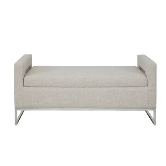 Soft Storage Bench With Open Sides-Kirkland's Home Fashion