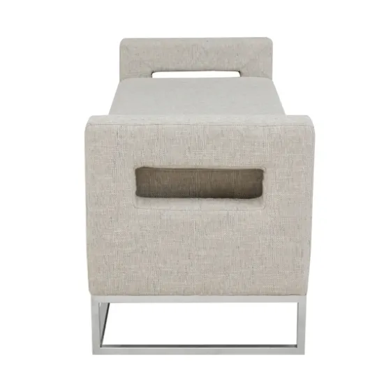 Soft Storage Bench With Open Sides-Kirkland's Home Fashion