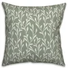 Soft Turquoise Floral Print Pillow-Kirkland's Home Clearance