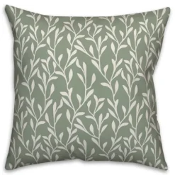 Soft Turquoise Floral Print Pillow-Kirkland's Home Clearance