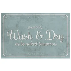 Soft Wash And Dry Laundry Floor Mat, 24X36-Kirkland's Home New