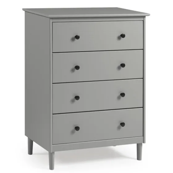 Solid Pine Wood 4-Drawer Dresser-Kirkland's Home Shop