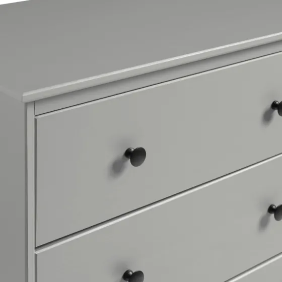 Solid Pine Wood 4-Drawer Dresser-Kirkland's Home Shop