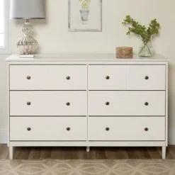 Solid Wood 6-Drawer Dresser-Kirkland's Home Sale