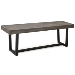 Solid Wood Two-Tone Dining Bench-Kirkland's Home Fashion