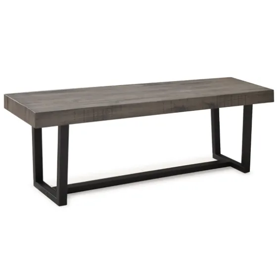 Solid Wood Two-Tone Dining Bench-Kirkland's Home Fashion