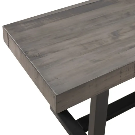 Solid Wood Two-Tone Dining Bench-Kirkland's Home Fashion