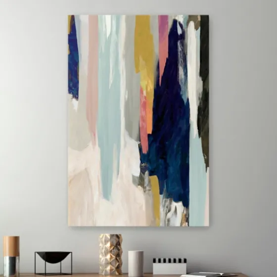 Somber Abstract Canvas Art Print-Kirkland's Home Cheap