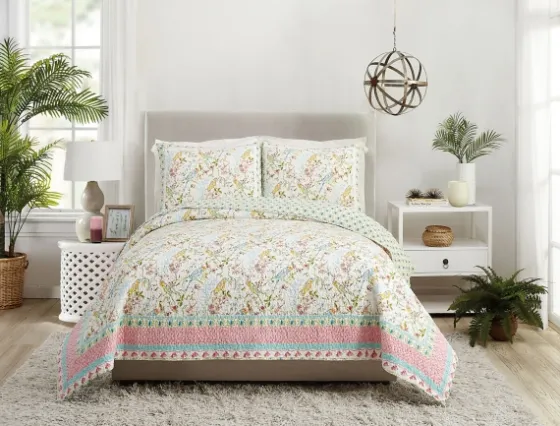Sonnet King 3-Pc. Quilt Set-Kirkland's Home Store
