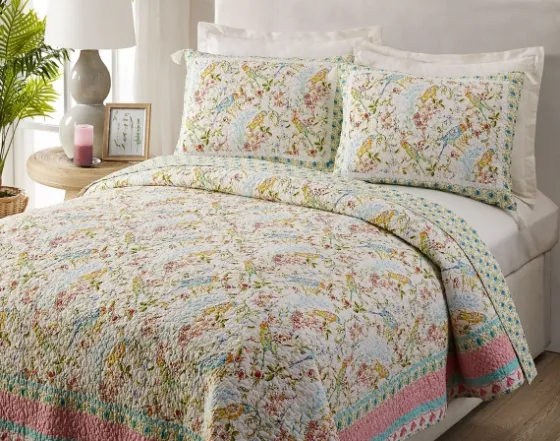Sonnet King 3-Pc. Quilt Set-Kirkland's Home Store