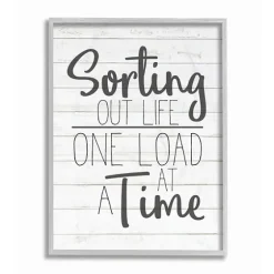 Sorting Out Life One Load At A Time Wall Plaque-Kirkland's Home Cheap