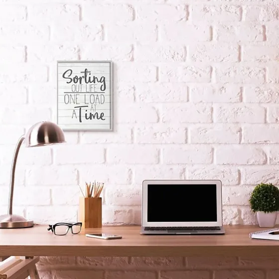 Sorting Out Life One Load At A Time Wall Plaque-Kirkland's Home Cheap