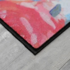Soulful Floral Hello Rubber Doormat-Kirkland's Home Discount
