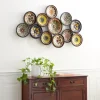 Southwestern Floral Ceramic Plates Wall Plaque-Kirkland's Home Best
