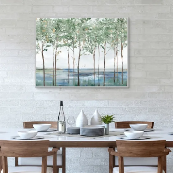 Sparse Forest Peak Framed Wall Art-Kirkland's Home Discount