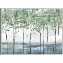 Sparse Forest Peak Framed Wall Art-Kirkland's Home Discount