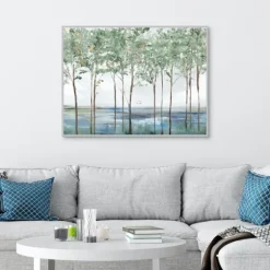 Sparse Forest Peak Framed Wall Art-Kirkland's Home Discount