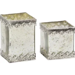 Speckled 2-Pc. Candle Holder Set-Kirkland's Home Fashion