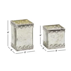 Speckled 2-Pc. Candle Holder Set-Kirkland's Home Fashion