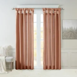 Spice Twist Top Curtain Panel, 84 In.-Kirkland's Home Online