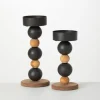 Spiked Sphere 2-Pc. Pillar Candle Holder Set-Kirkland's Home Flash Sale