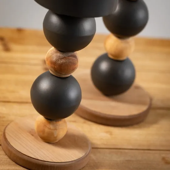 Spiked Sphere 2-Pc. Pillar Candle Holder Set-Kirkland's Home Flash Sale