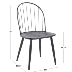 Spindle High Back Dining Chairs, Set Of 2-Kirkland's Home Sale