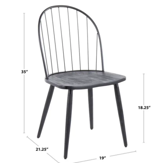 Spindle High Back Dining Chairs, Set Of 2-Kirkland's Home Sale