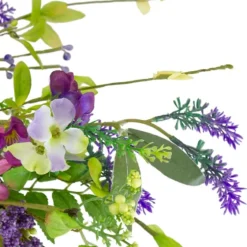 Spiral Lavender And Wildflower Blend Wreath-Kirkland's Home Shop