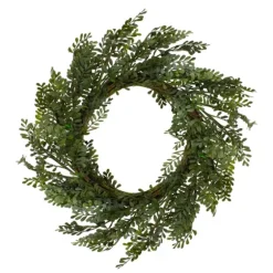 Spiral Mixed Boxwood Wreath-Kirkland's Home Shop