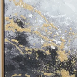Splatter Abstract Framed Canvas Art Print-Kirkland's Home Hot