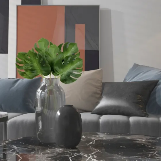 Split Philodendron Leaf Bundles, Set Of 2-Kirkland's Home Hot